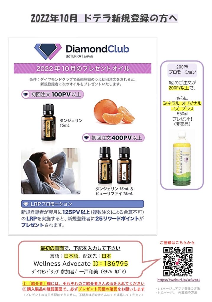 DCドテラ紹介フライヤー